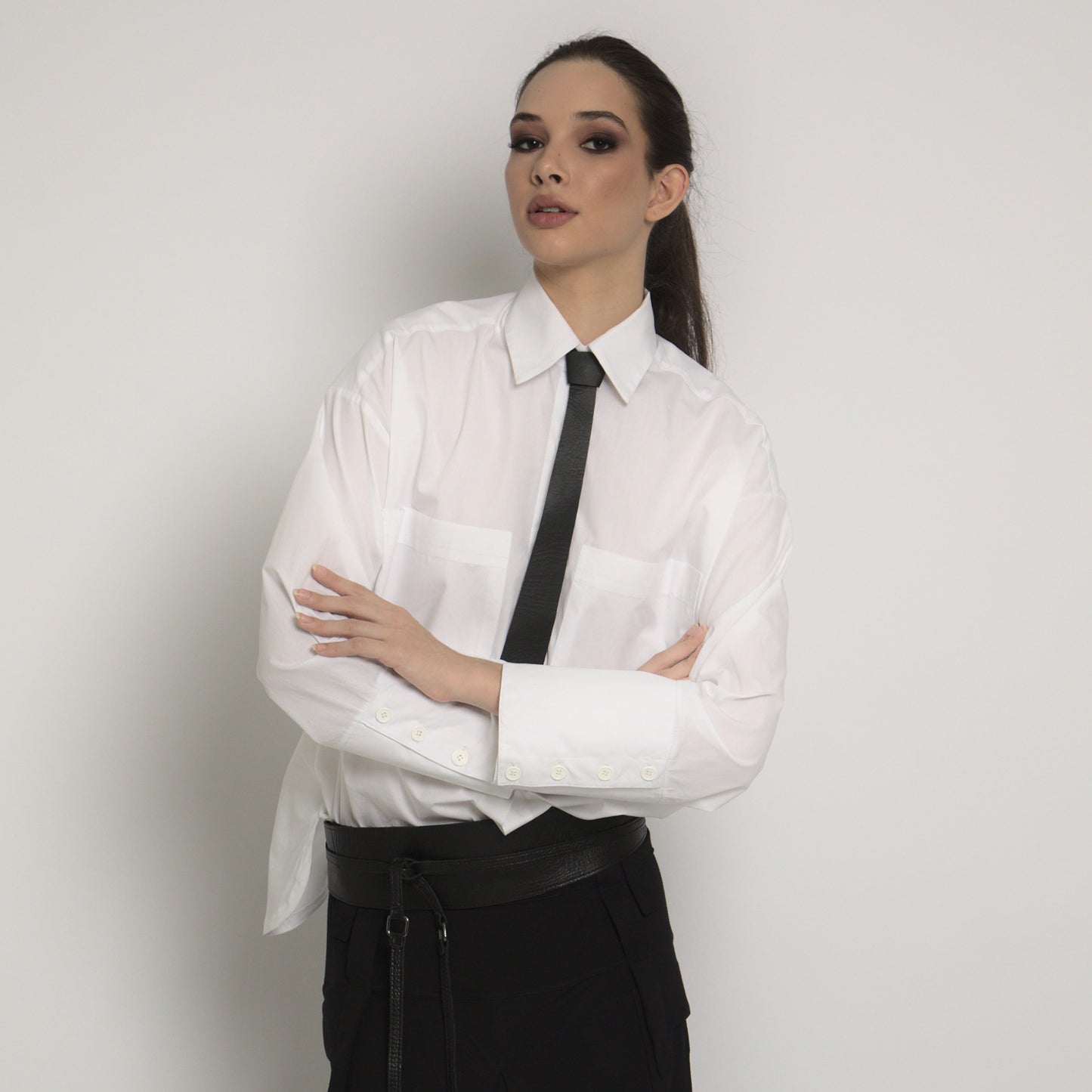 Bhumi - Tricoline shirt (female oversized)