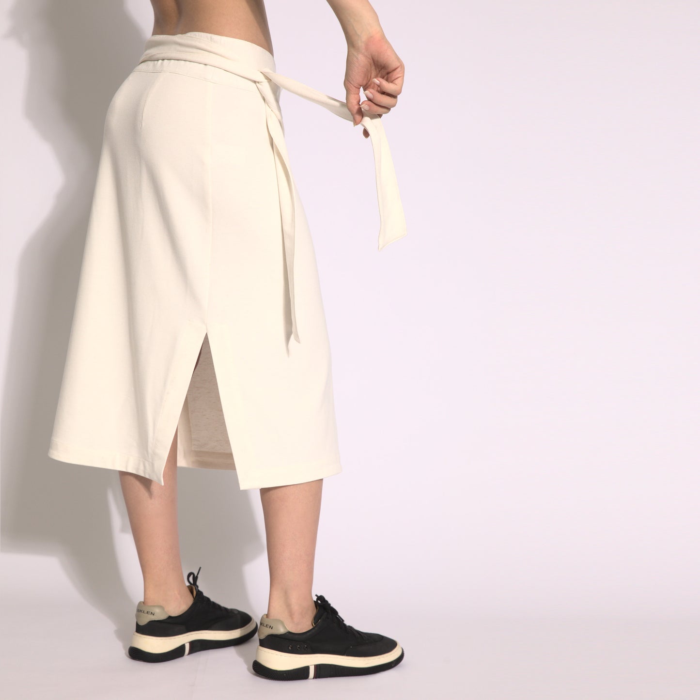 Stella - Midi wrap skirt