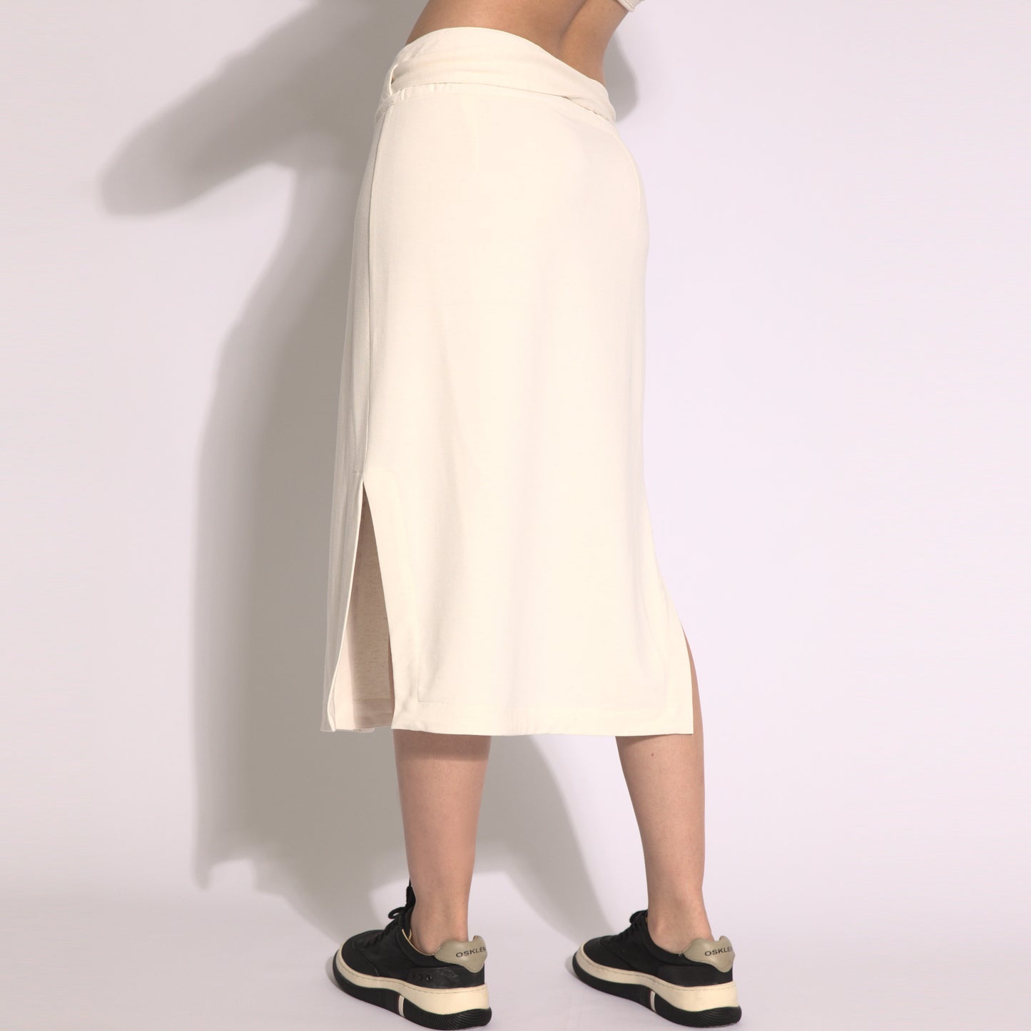 Stella - Midi wrap skirt