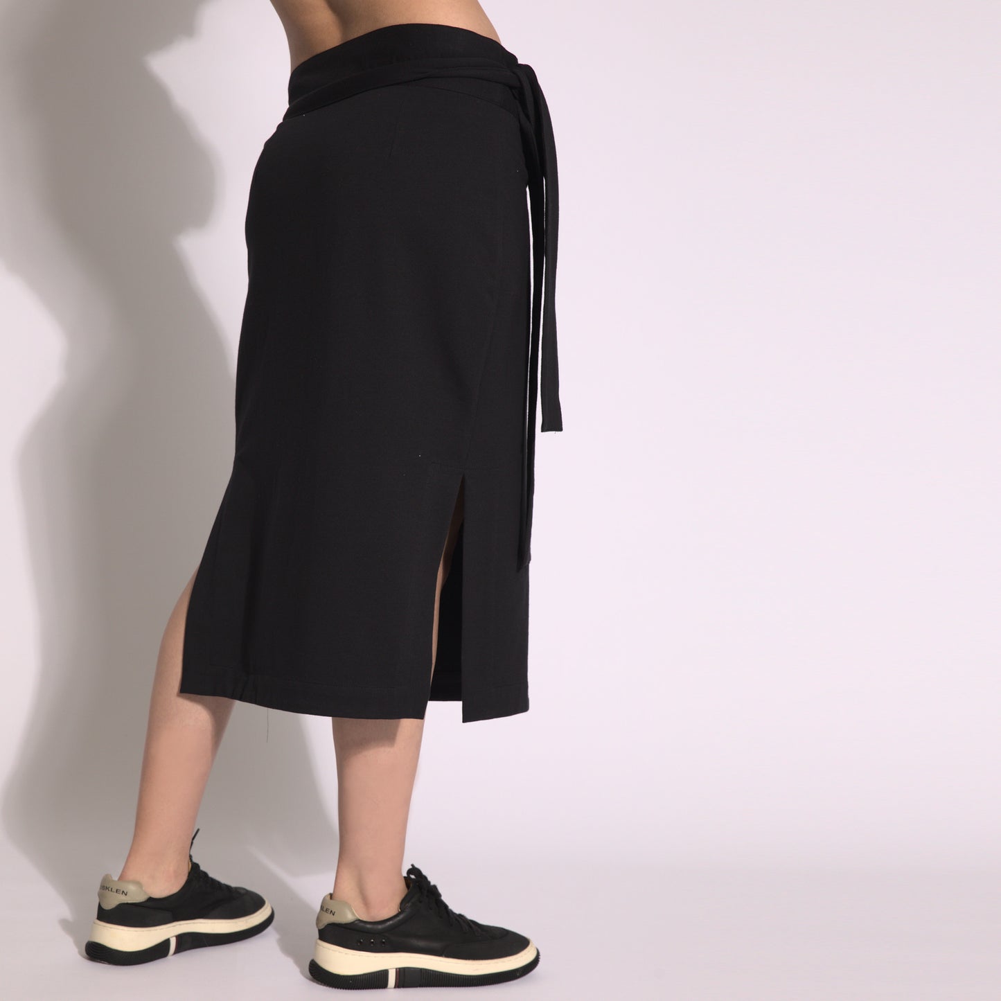 Stella - Midi wrap skirt