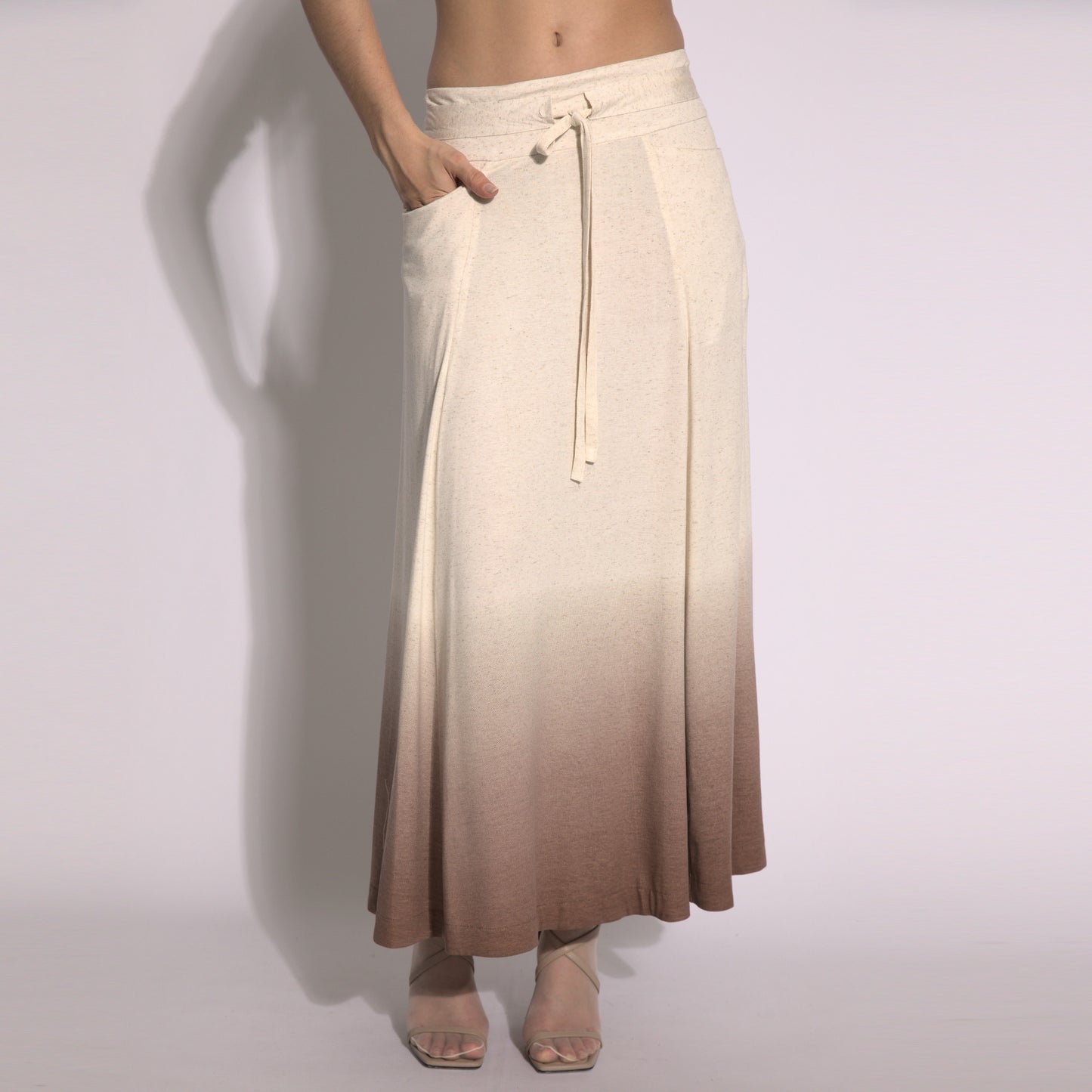 Angelina - Maxi skirt with gradient effect