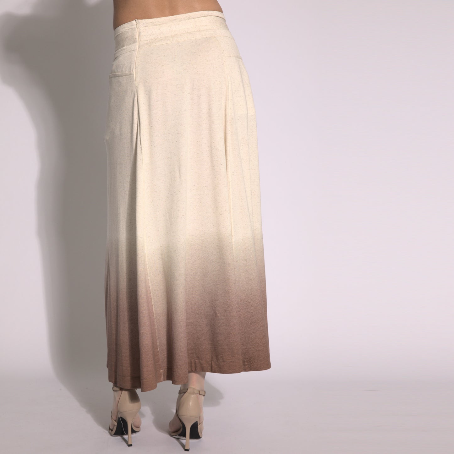 Angelina - Maxi skirt with gradient effect