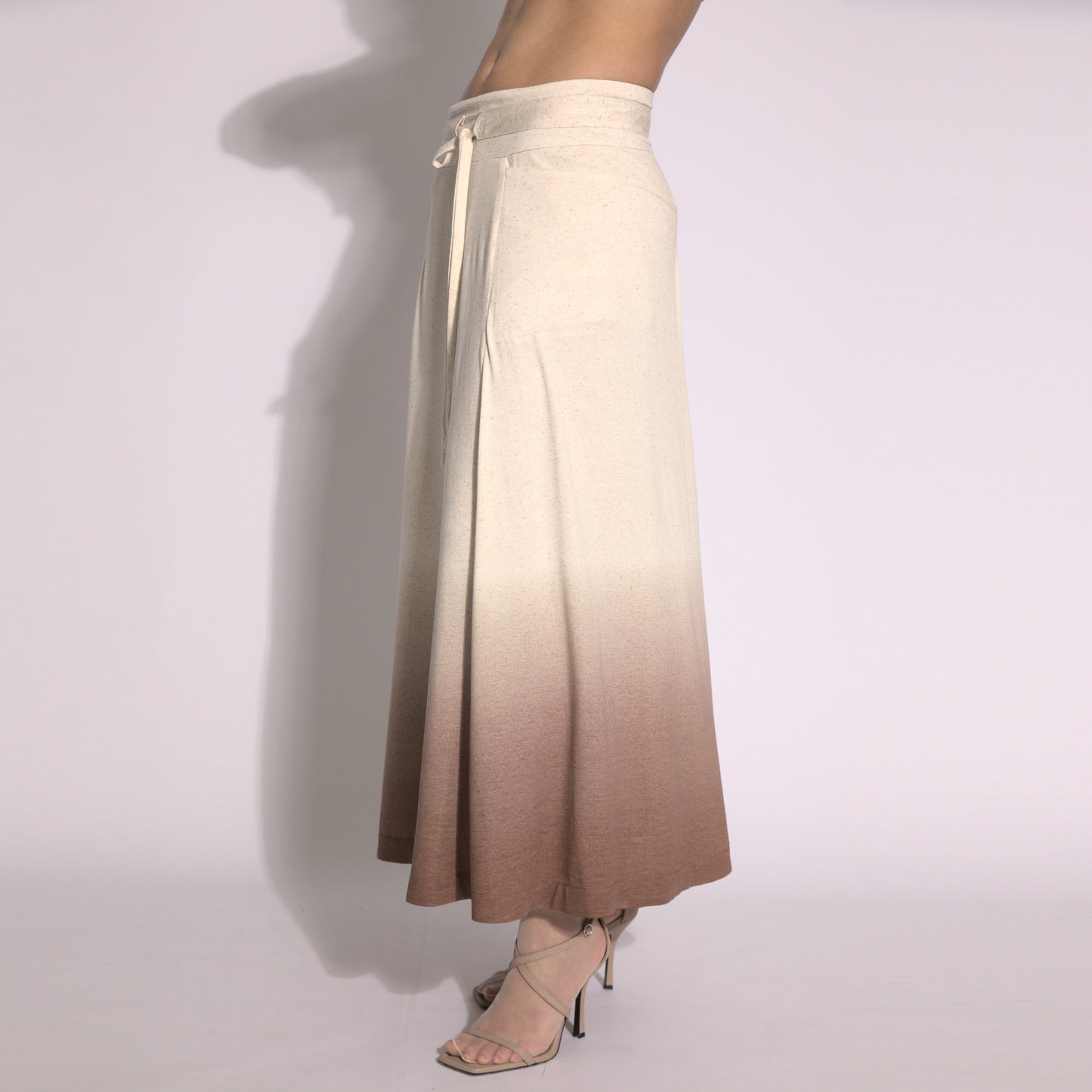 Angelina - Maxi skirt with gradient effect