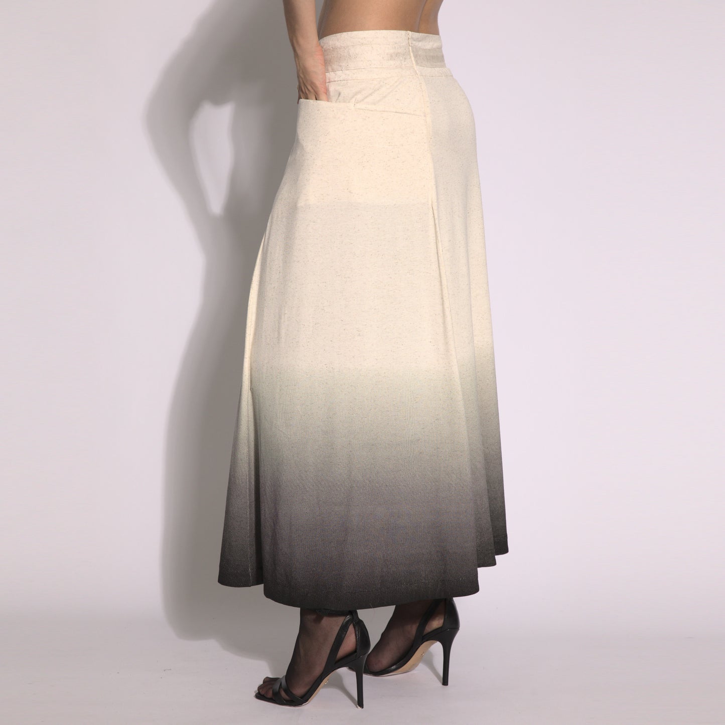 Angelina - Maxi skirt with gradient effect