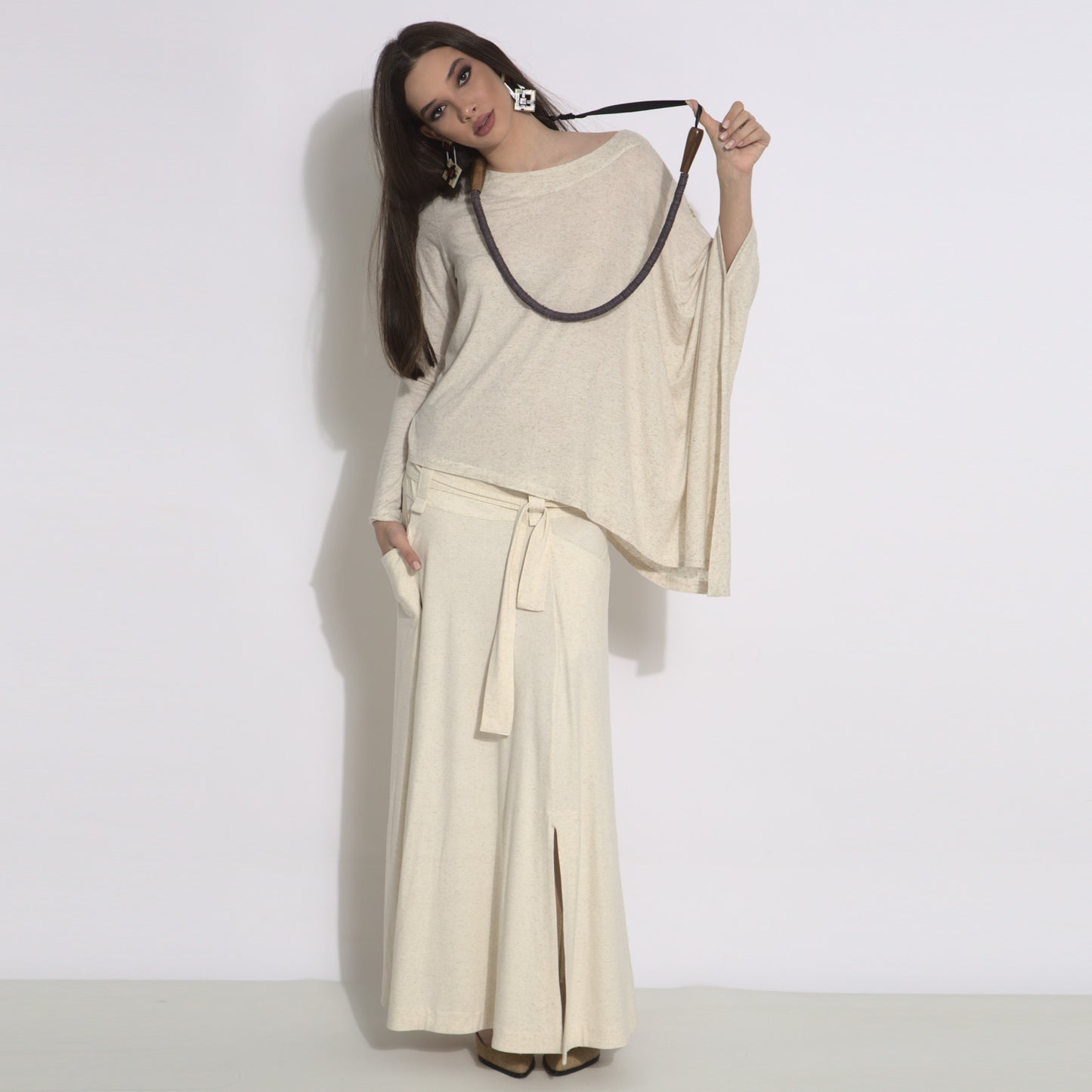 Naomi - Asymmetrical blouse