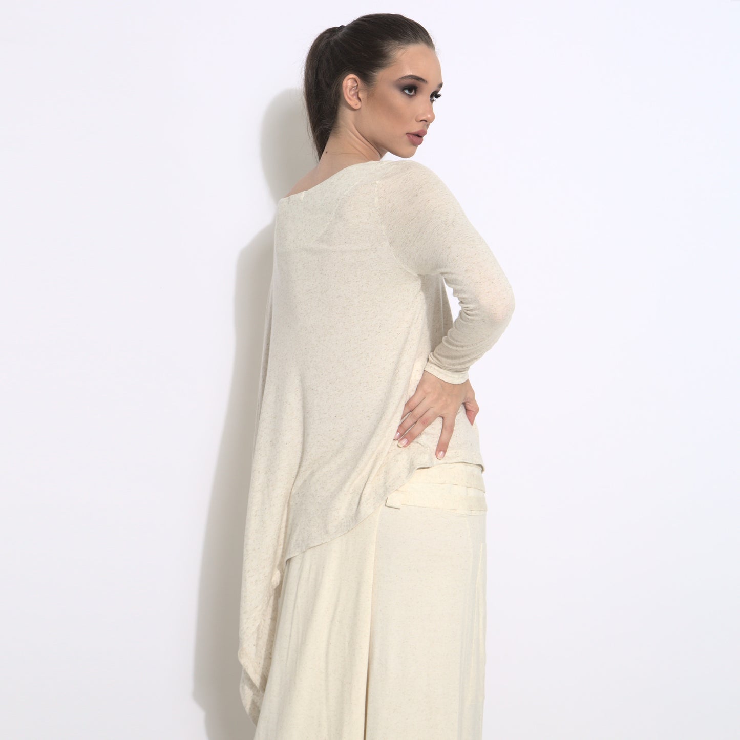 Naomi - Asymmetrical blouse