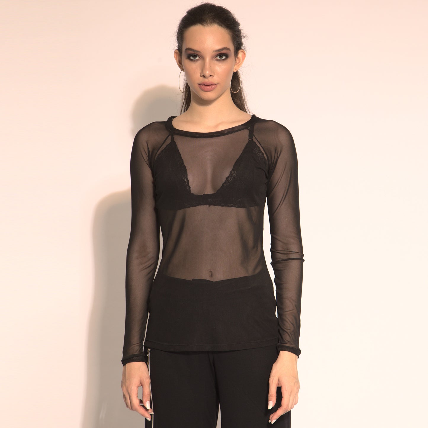 Long sleeve "second skin" top