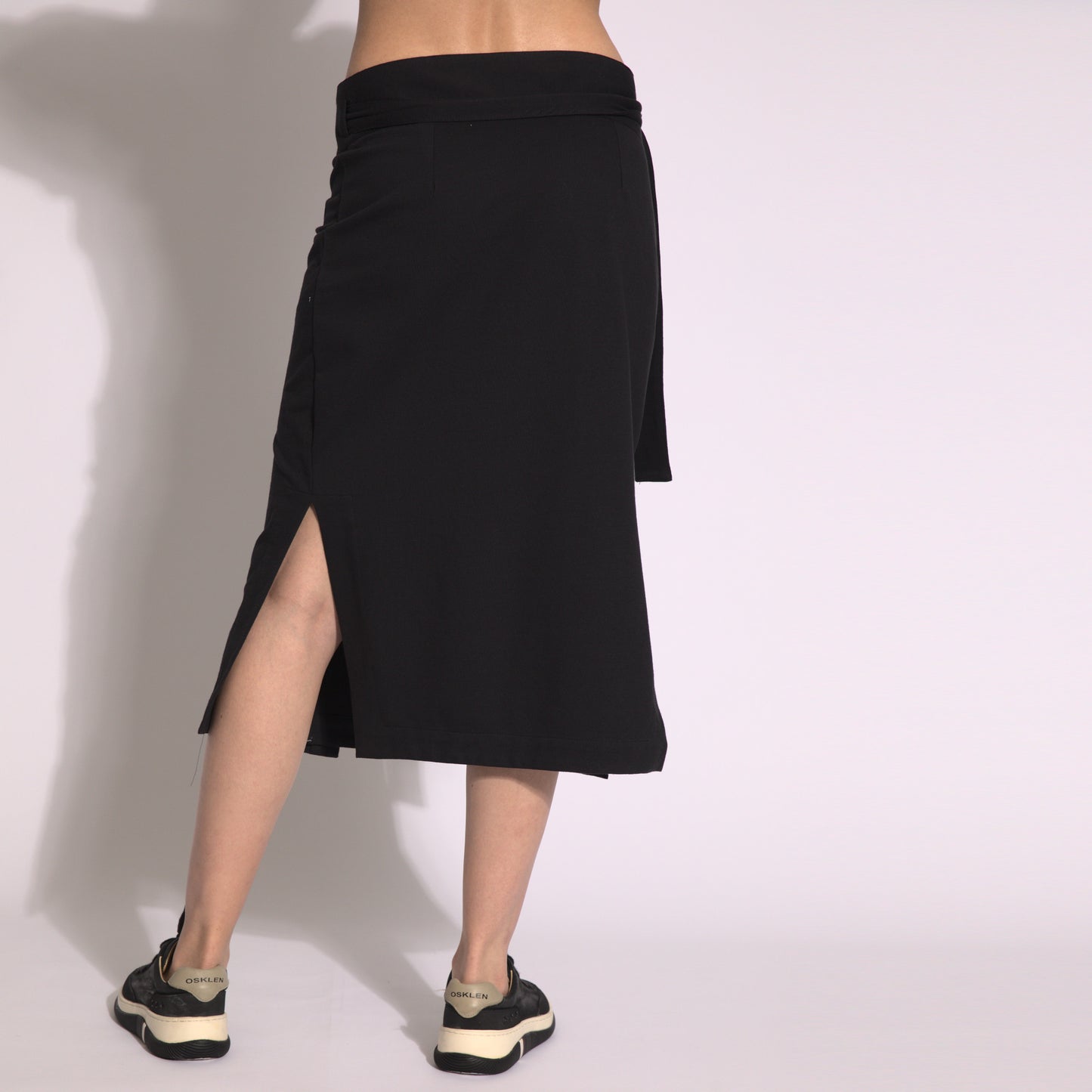 Stella - Midi wrap skirt