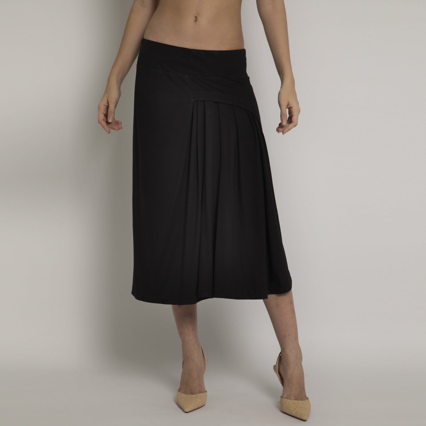 Yasmin - Asymmetrical midi skirt